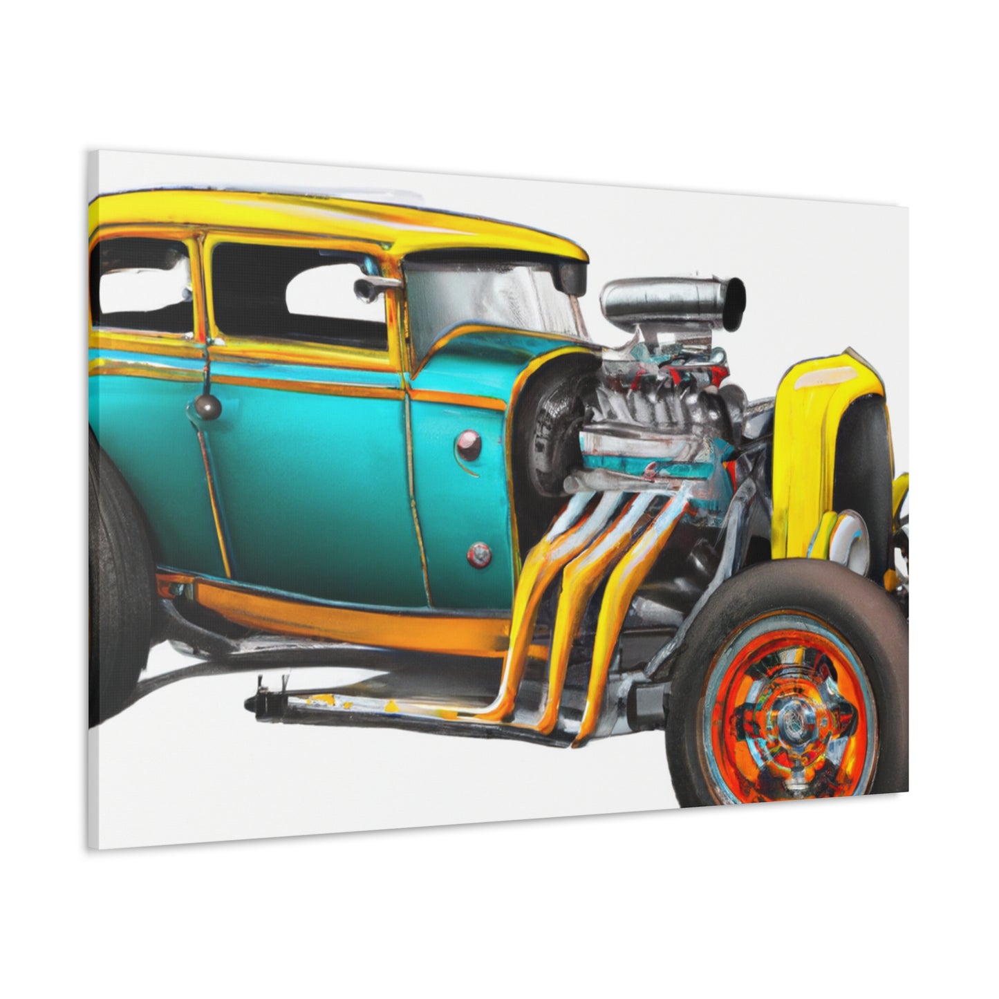 Hot Rod Junker - Automobile - Canvas