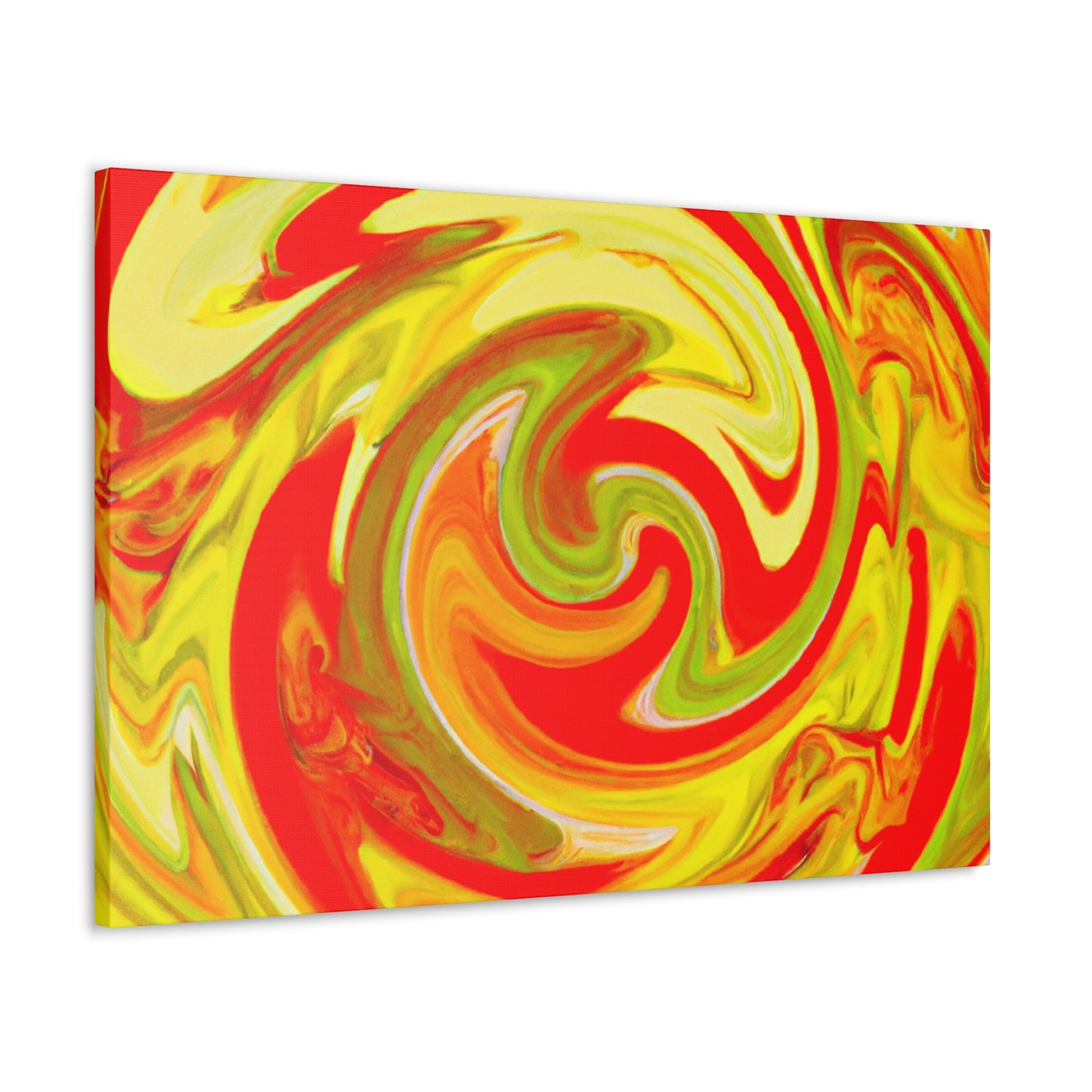 Oceanic Peacock - Abstract - Canvas