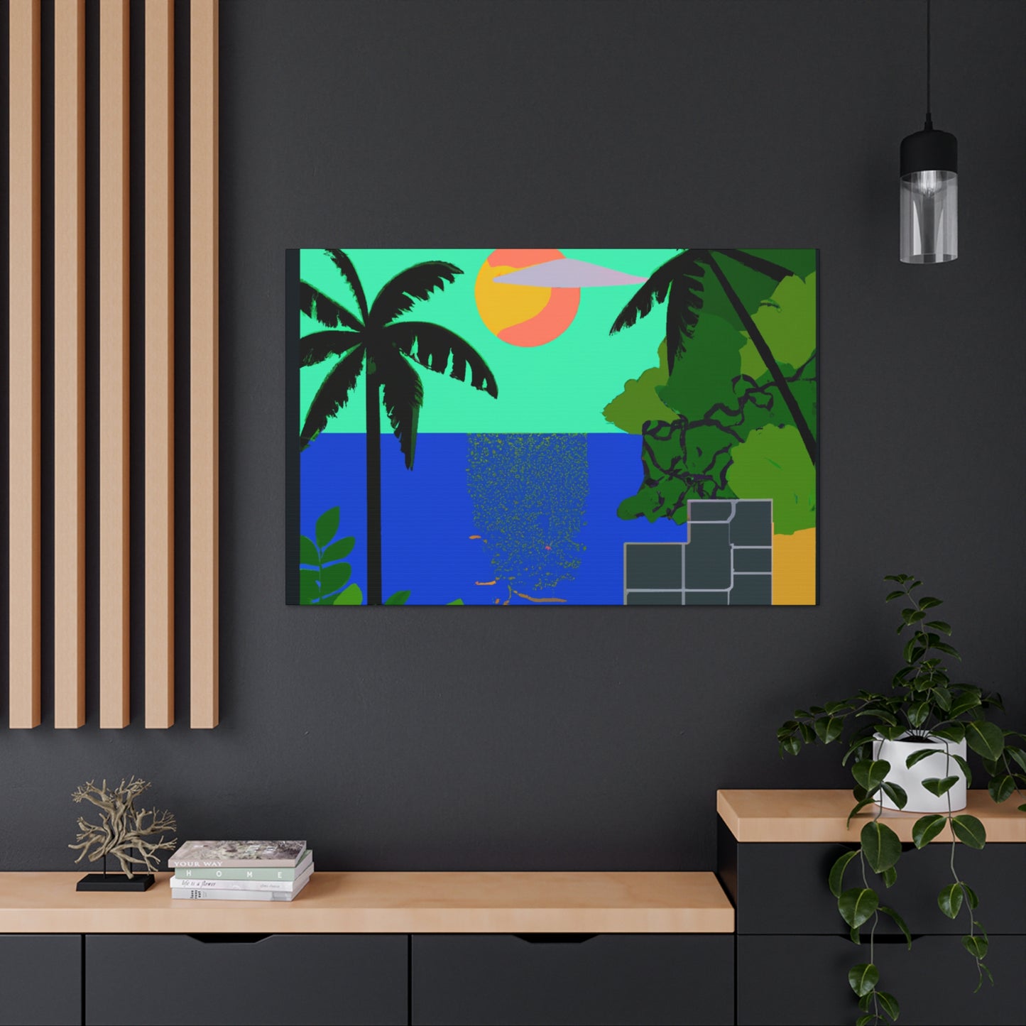 Prickleback- Midcentury Canvas