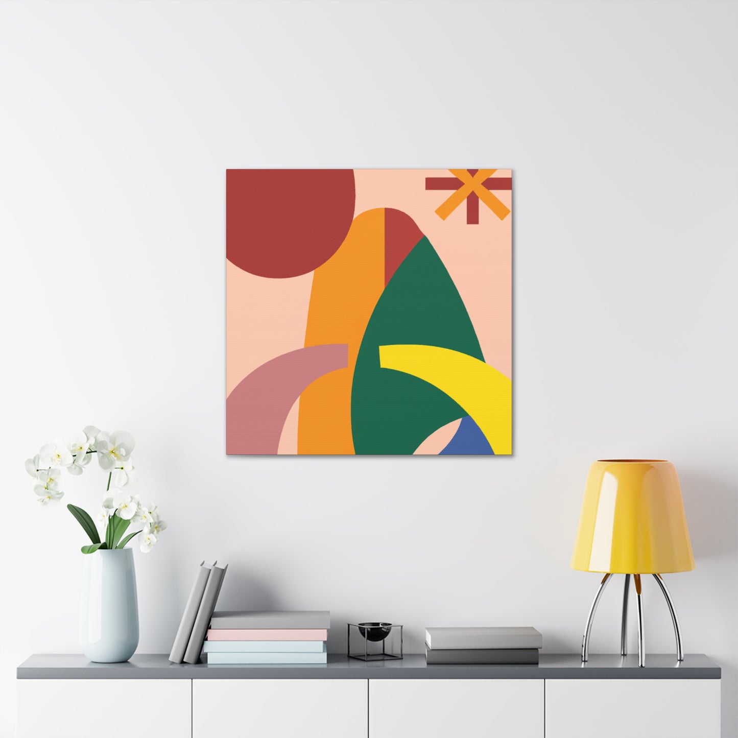 Arches Orbit- Midcentury - Canvas