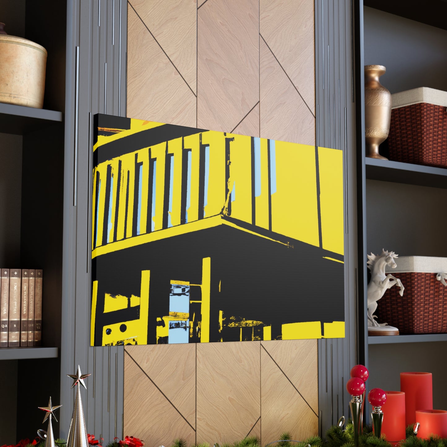 Chumley's Roadside Arcade - Architectural Canvas