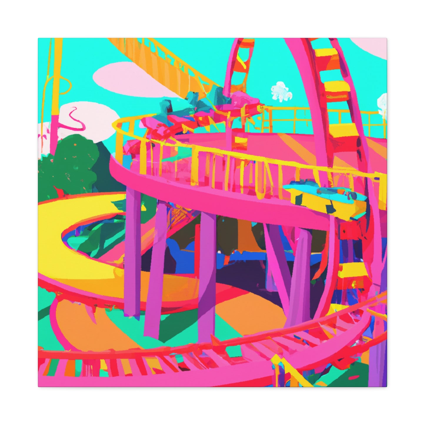 Zanyland - Amusement - Canvas