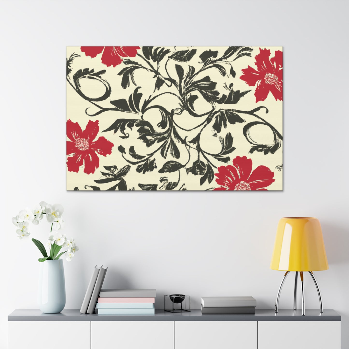 Fuchsiafire - Floral - Canvas