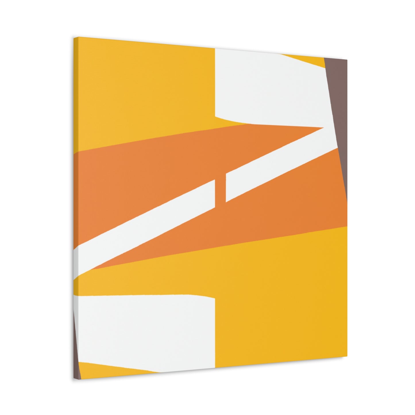 Geometric Flourish - Midcentury - Canvas