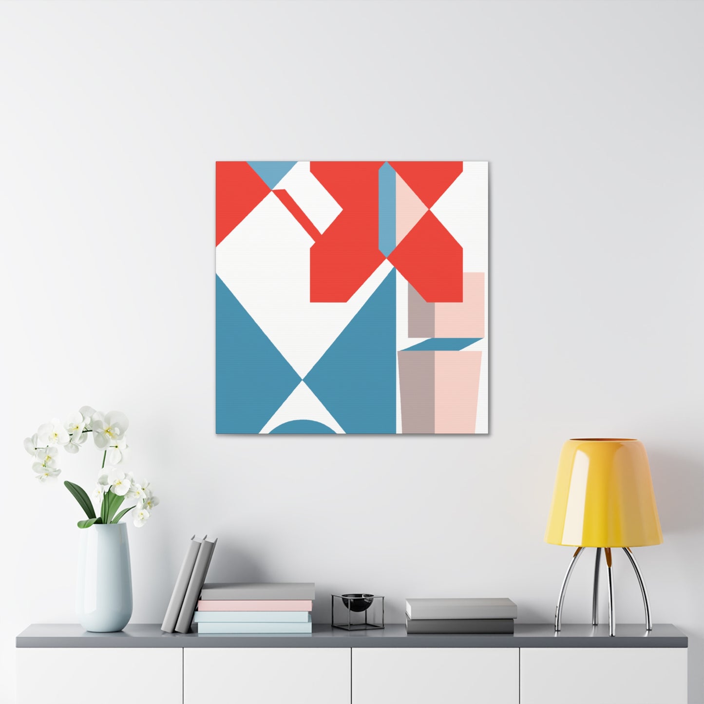 Dreaming of the Stars - Midcentury - Canvas