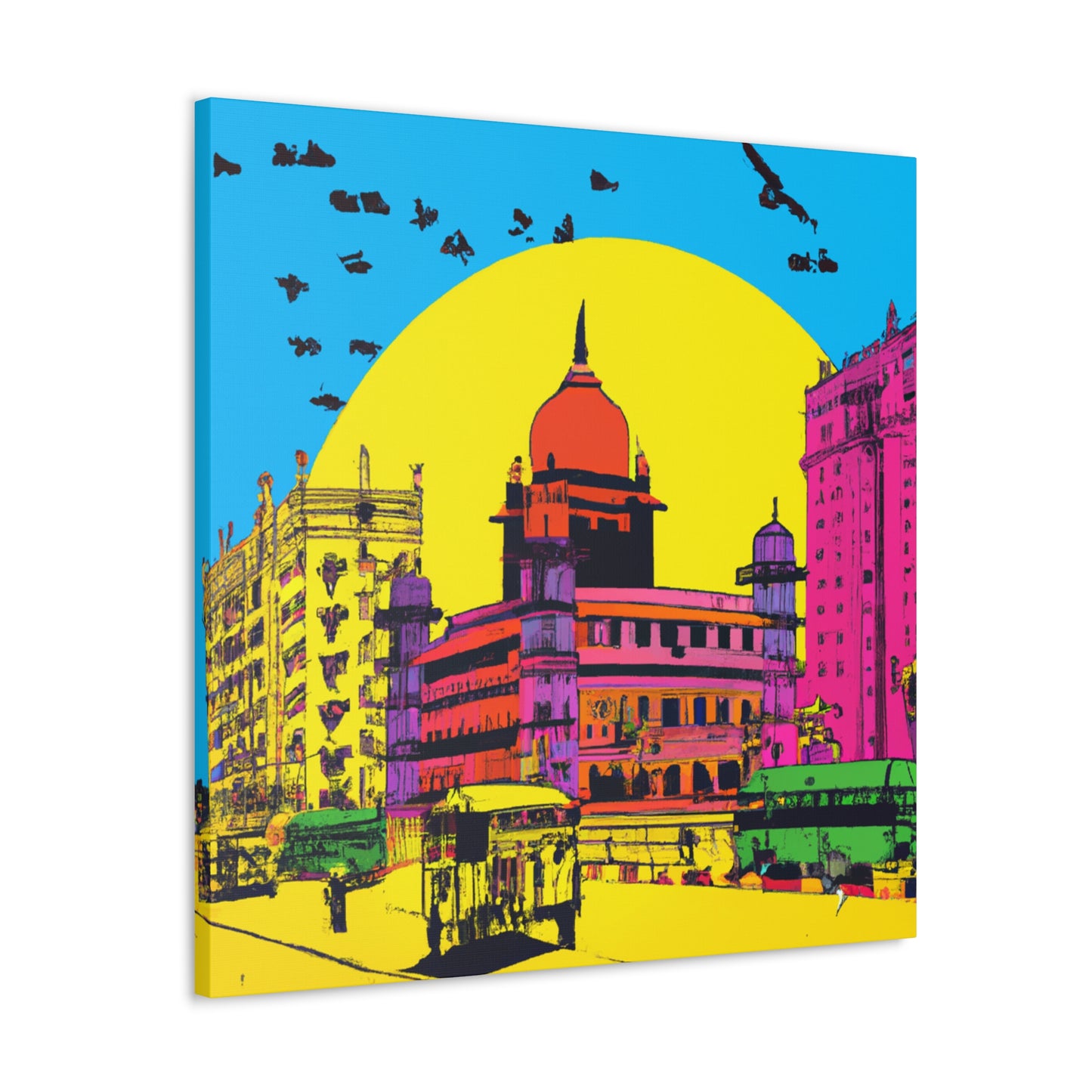 Taj Mahal - Destination India - Canvas