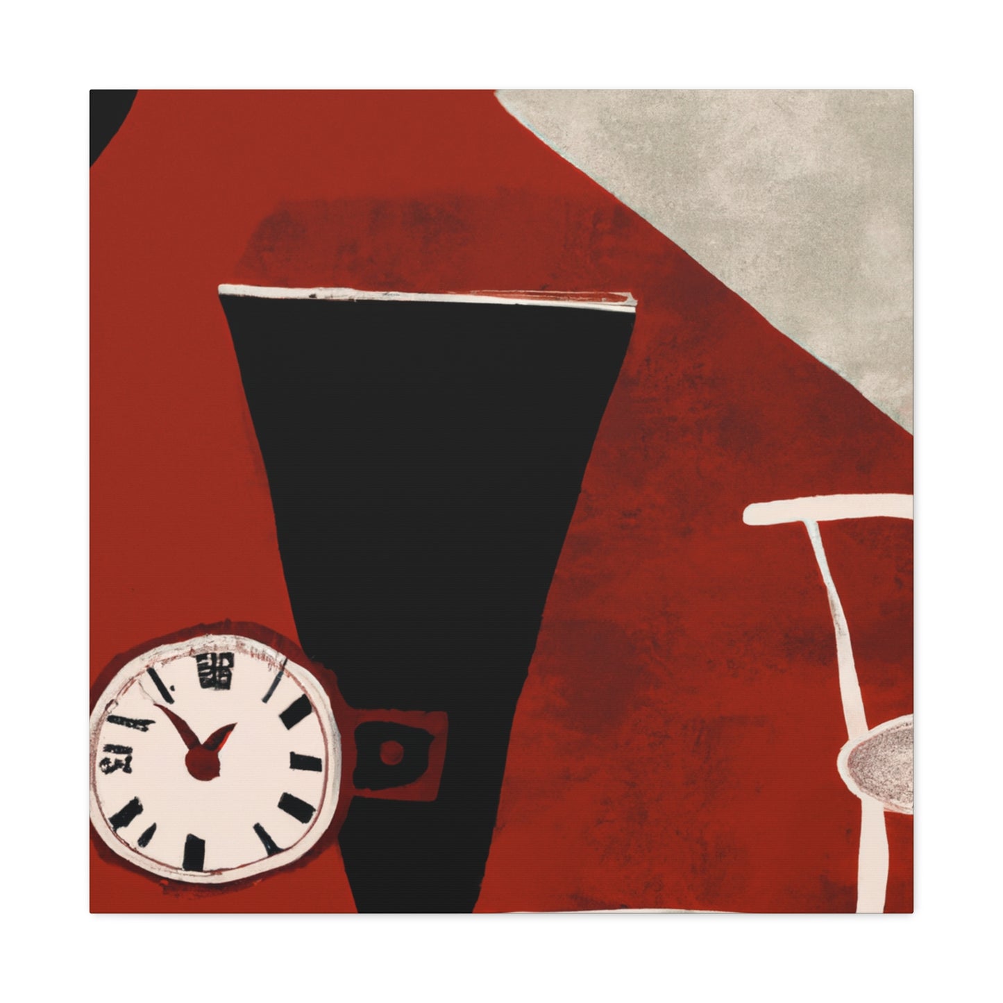 "Retro Skyline - Midcentury." - Canvas