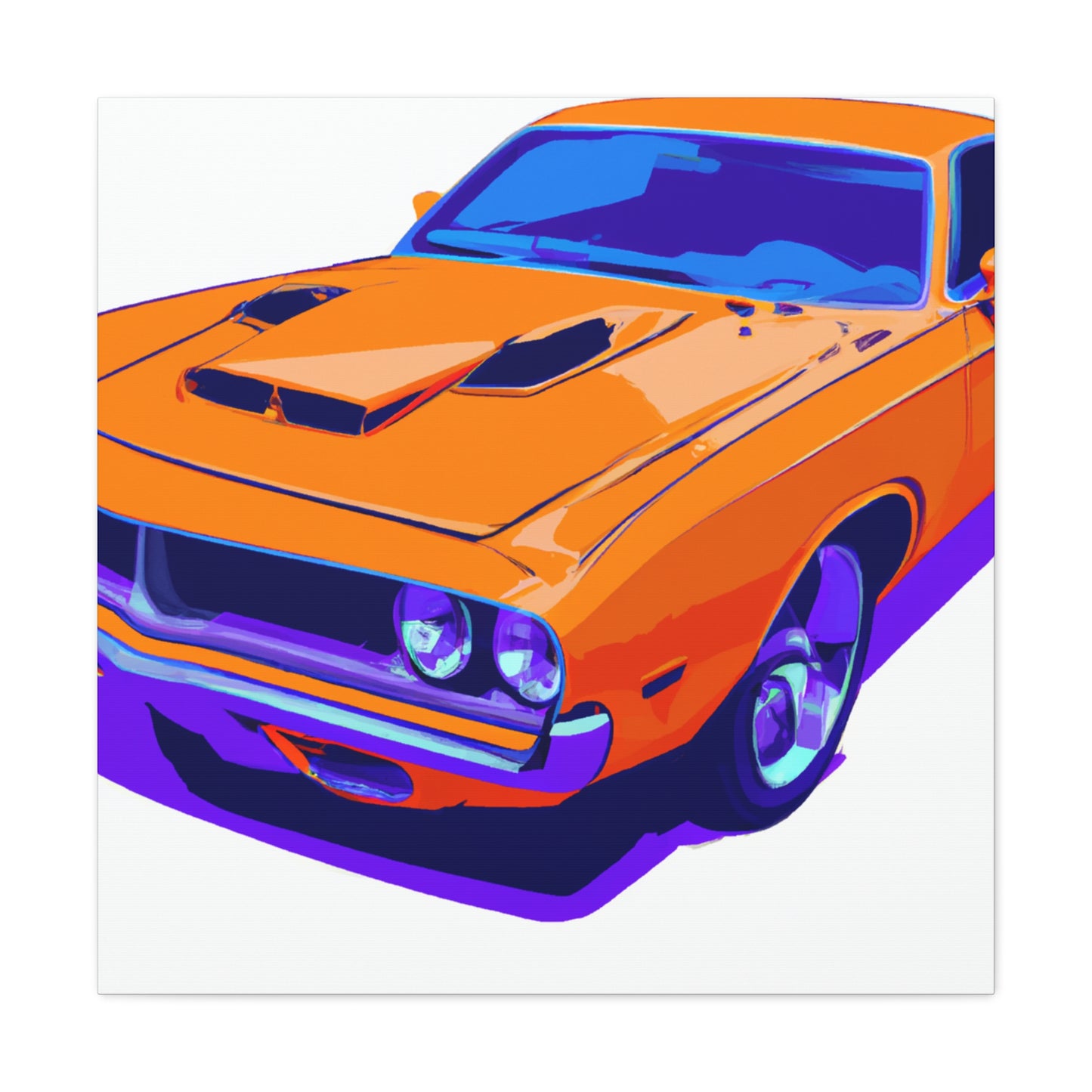 The Street Streaker - Automobile - Canvas