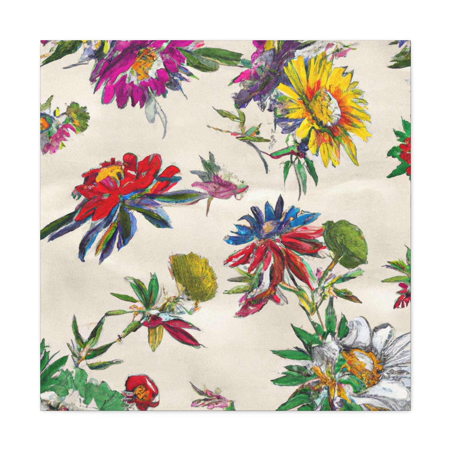 Petalina - Floral - Canvas