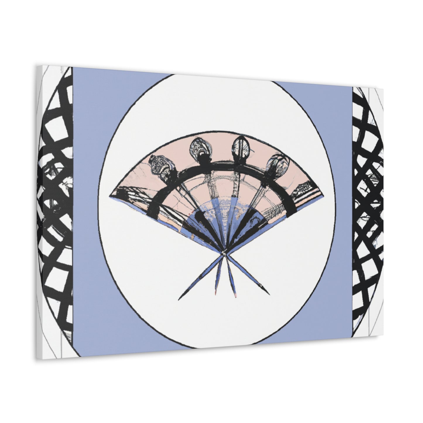 "Celestial Art Deco" - Art Deco Canvas