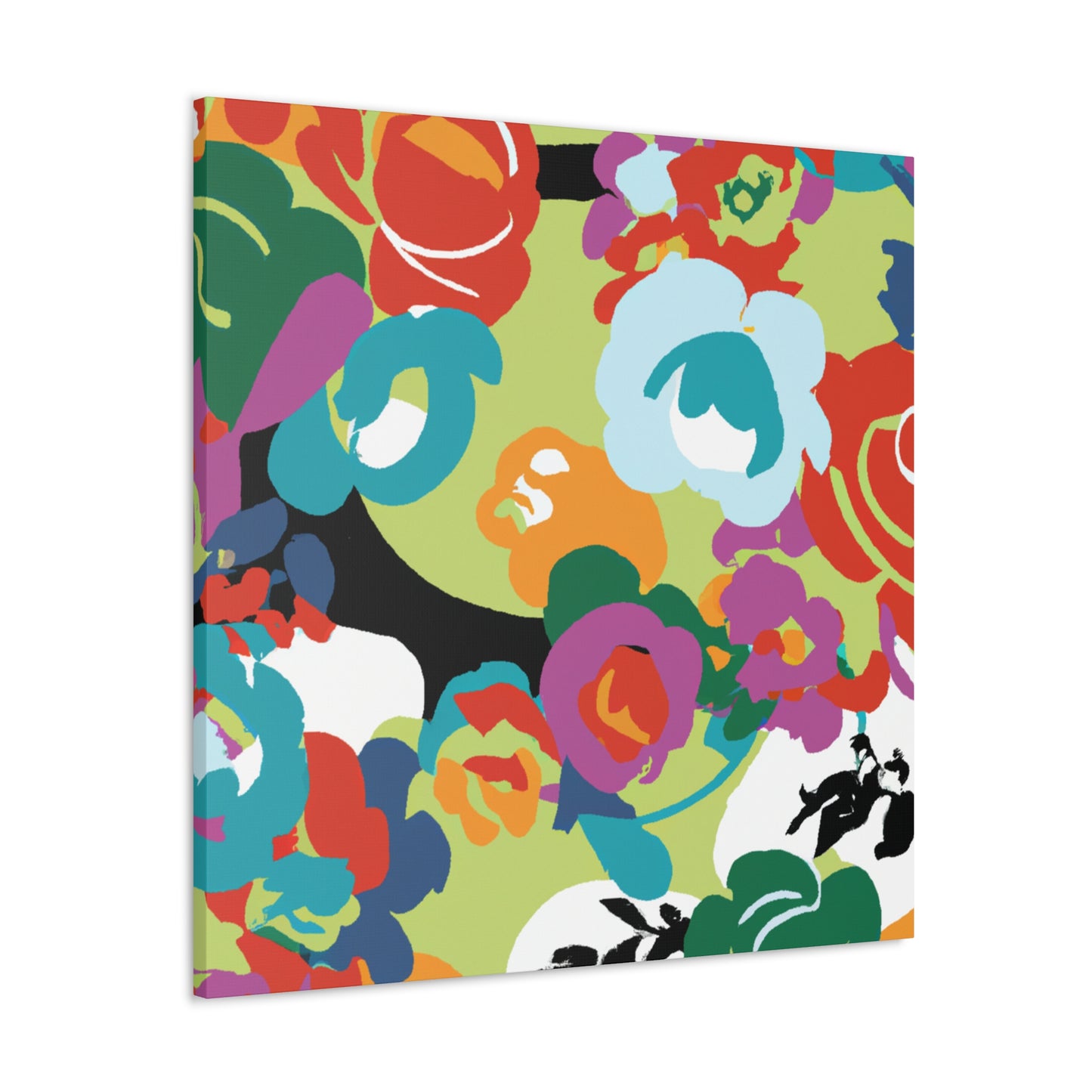 Splendidly Joyous - Floral - Canvas