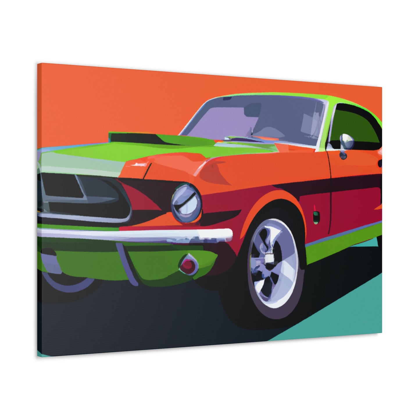 Flame Thrower - Automobile - Canvas