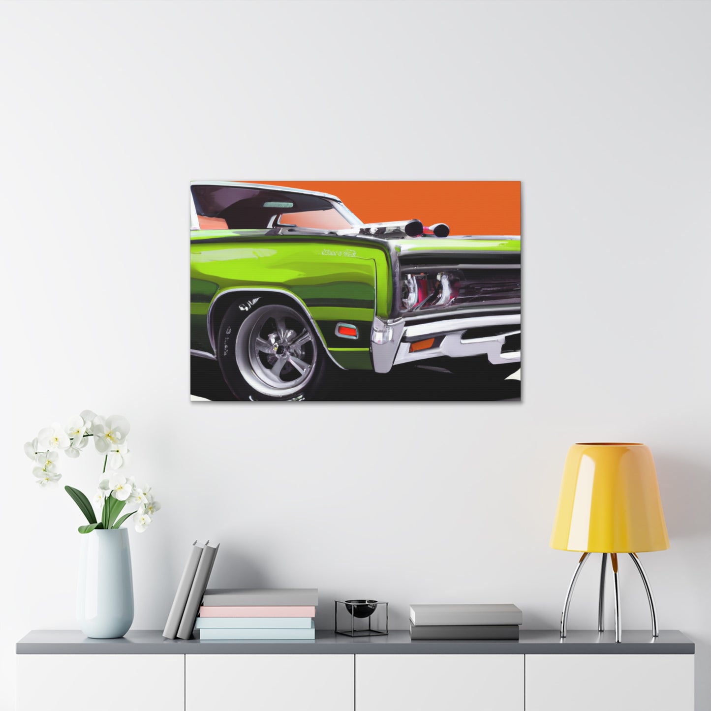 T-Bucket Thunder - Automobile - Canvas