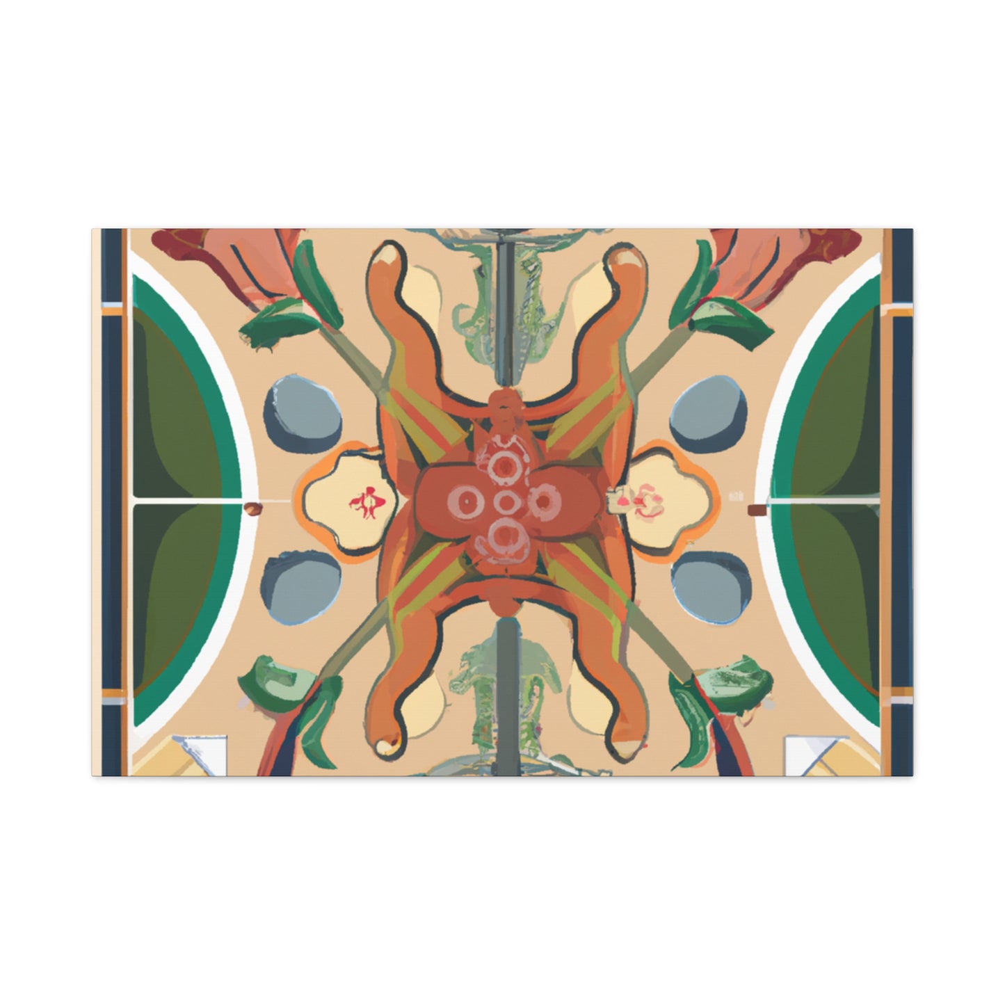 Victorian Star - Midcentury Canvas