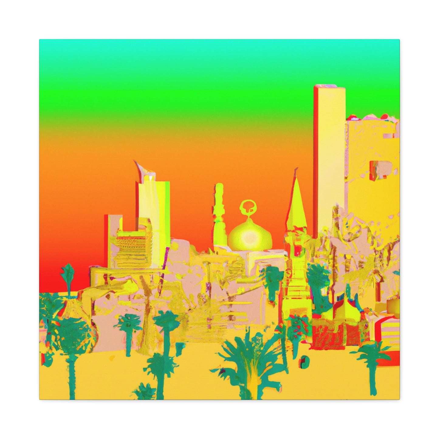 Idrisia - Middle East - Canvas