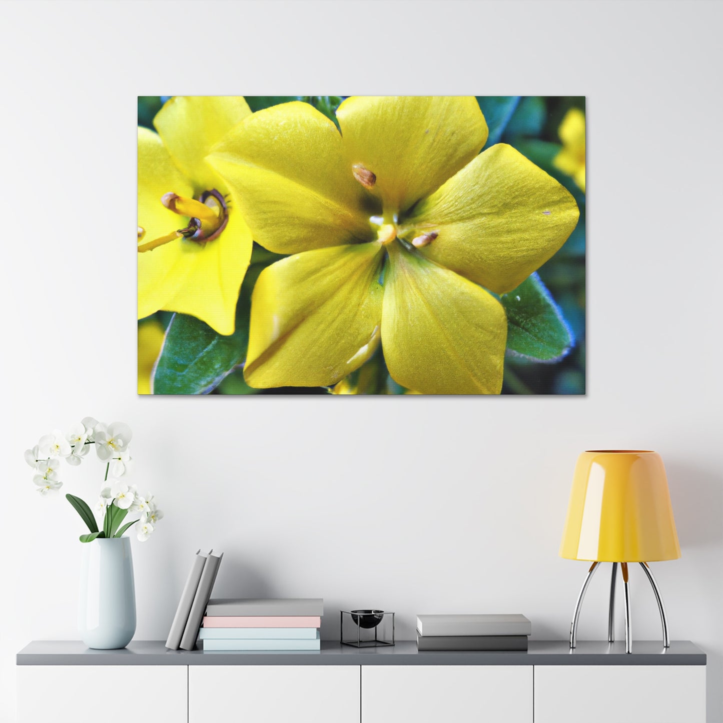 "Garden Wreath" - Canvas - Floral