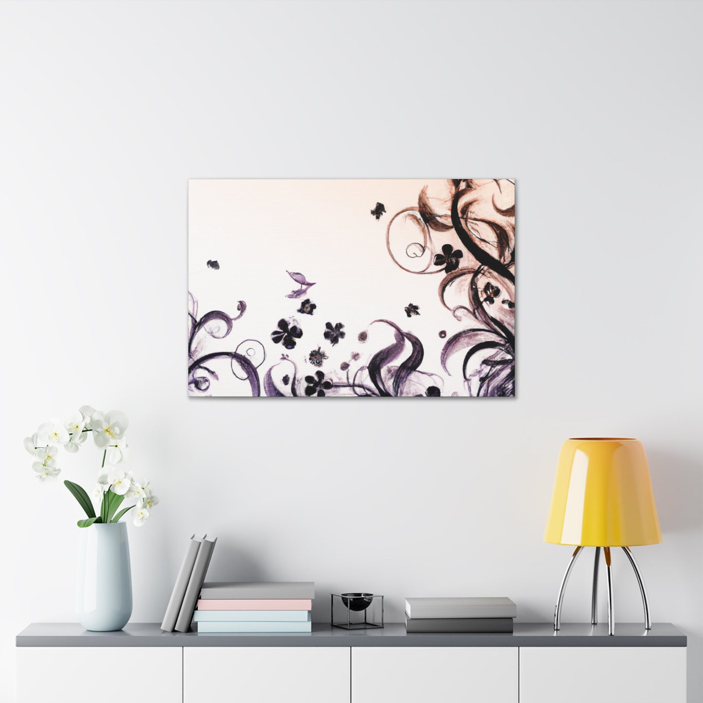 Blossom Kisses - Floral - Canvas
