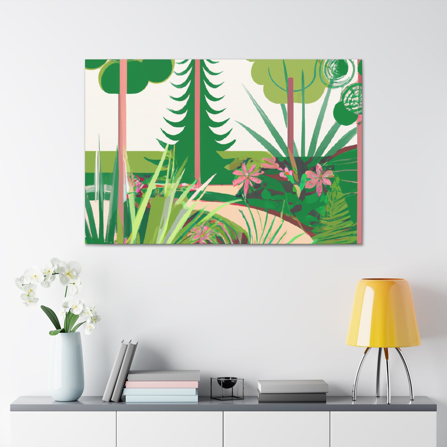 Floralopia Landscape - Canvas