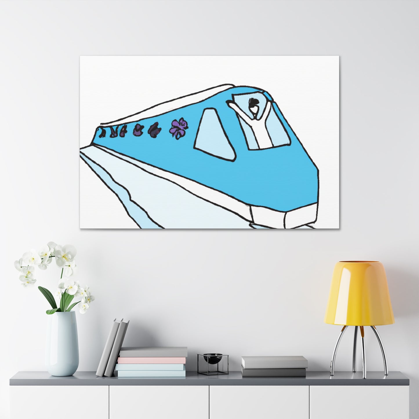 Mystic Breeze - Minimalism - Canvas