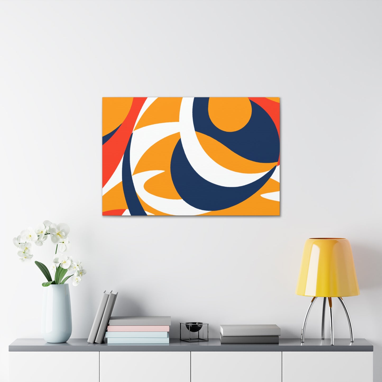 "Grandeur Zen- Midcentury" - Canvas