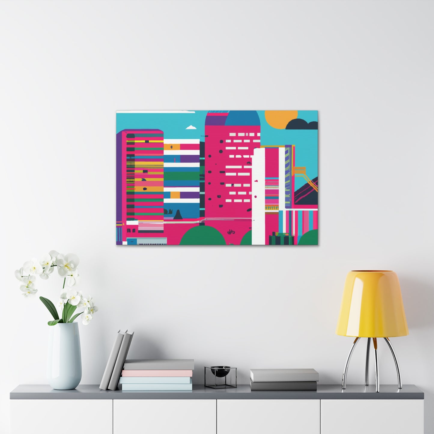 Arriba South America - Canvas