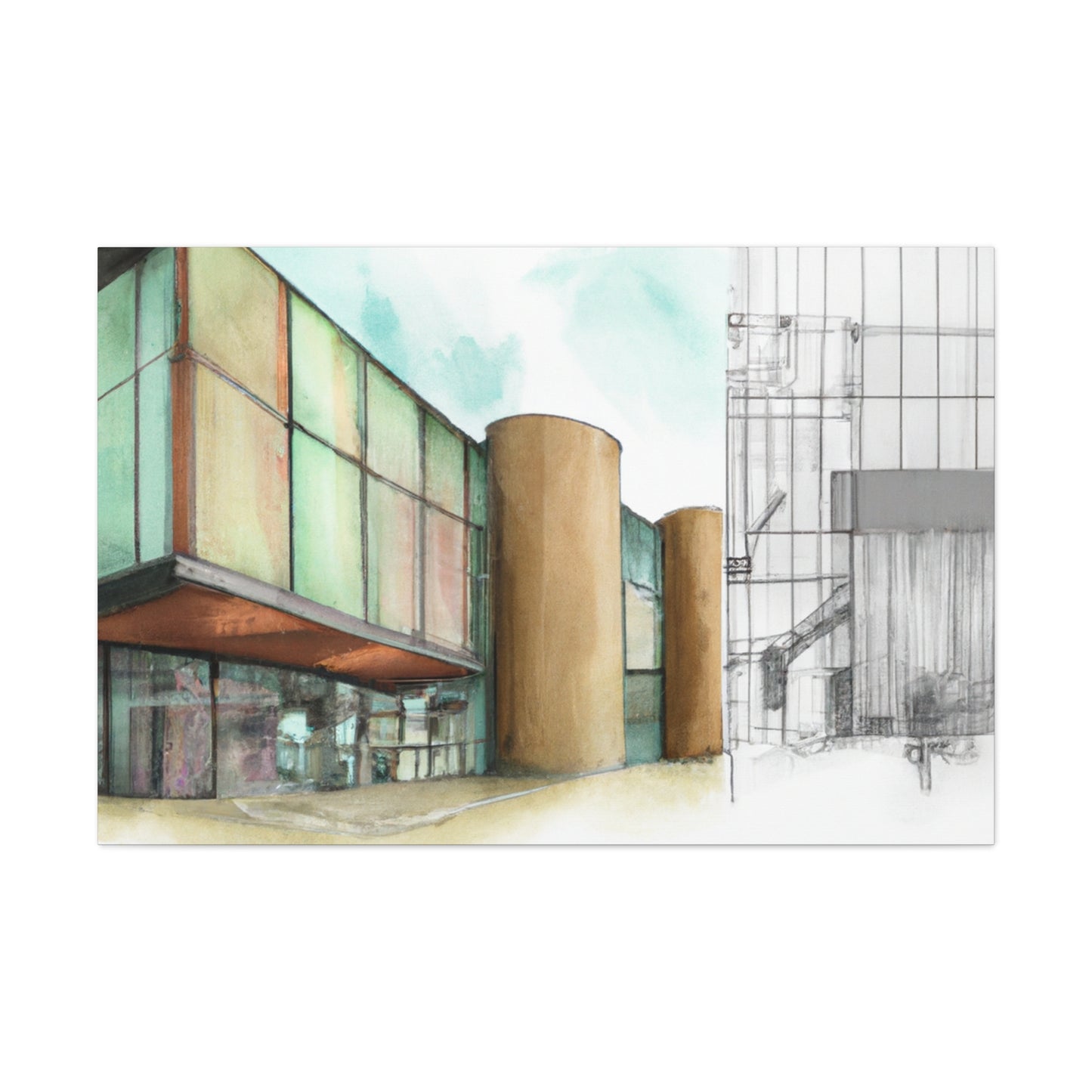 Petrus Rudolphus - Canvas - Architectural
