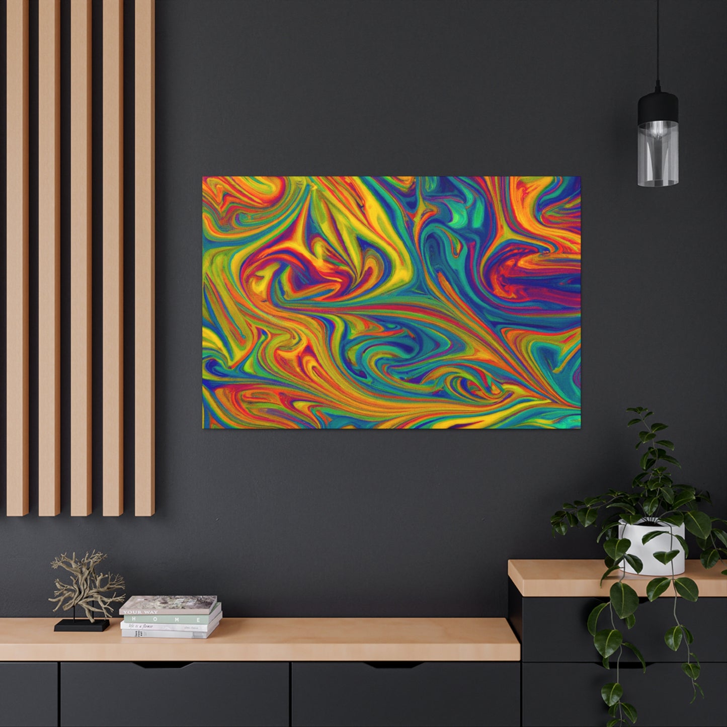 Blending Hot - Canvas - Abstract