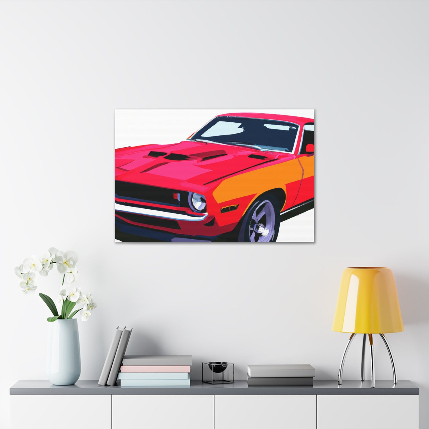 Roadrunner '65 - Automobile - Canvas