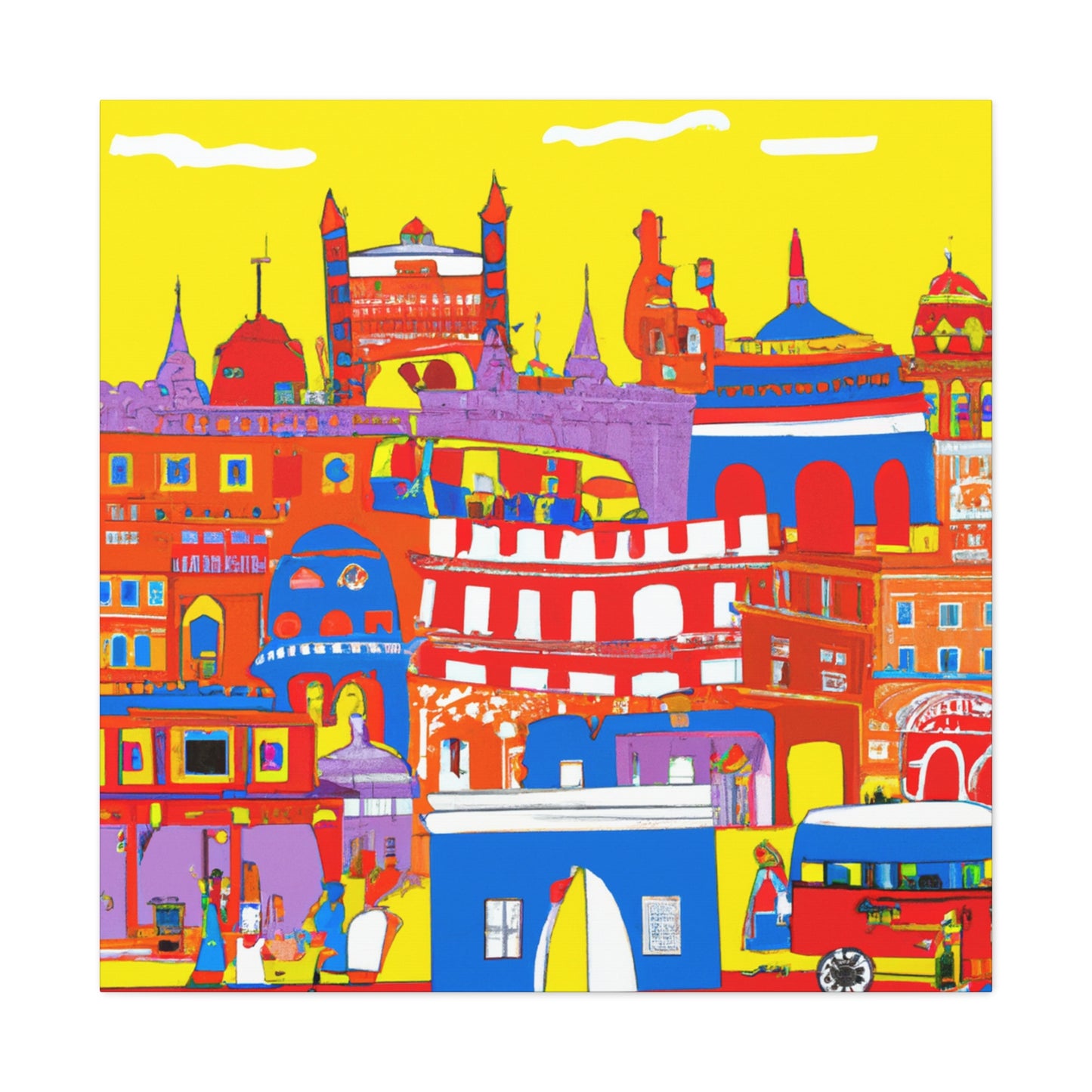 Kamalinda - India - Canvas