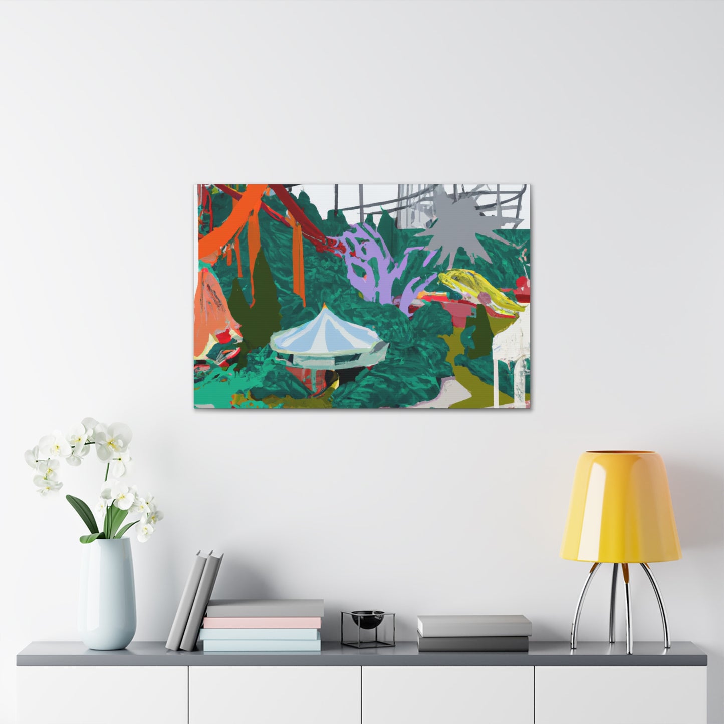 Gardenia Glade - Landscape - Canvas