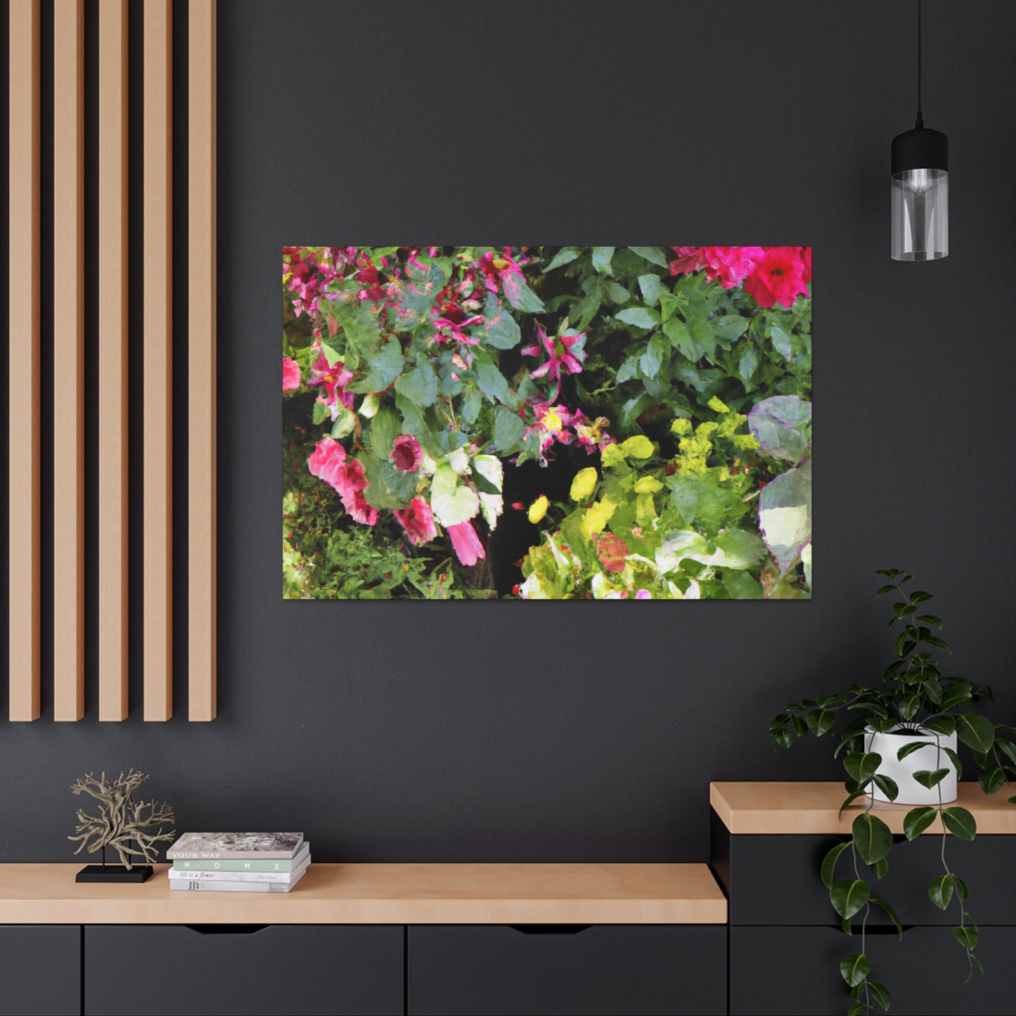 "Blooming Bounty." - Floral Canvas