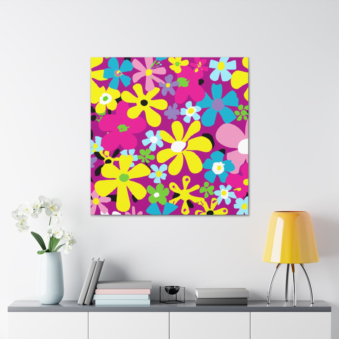 Vivacity - Floral - Canvas