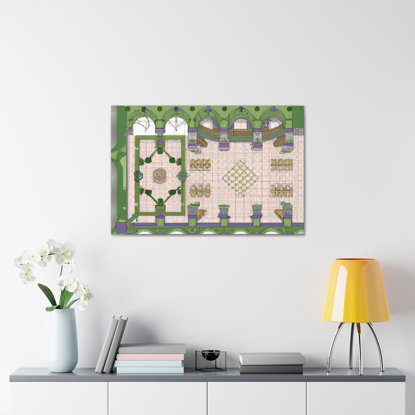 Garden de Gaume - Architectural Canvas