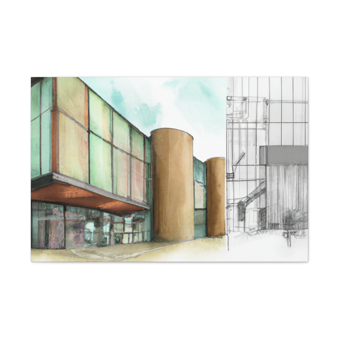 Petrus Rudolphus - Canvas - Architectural