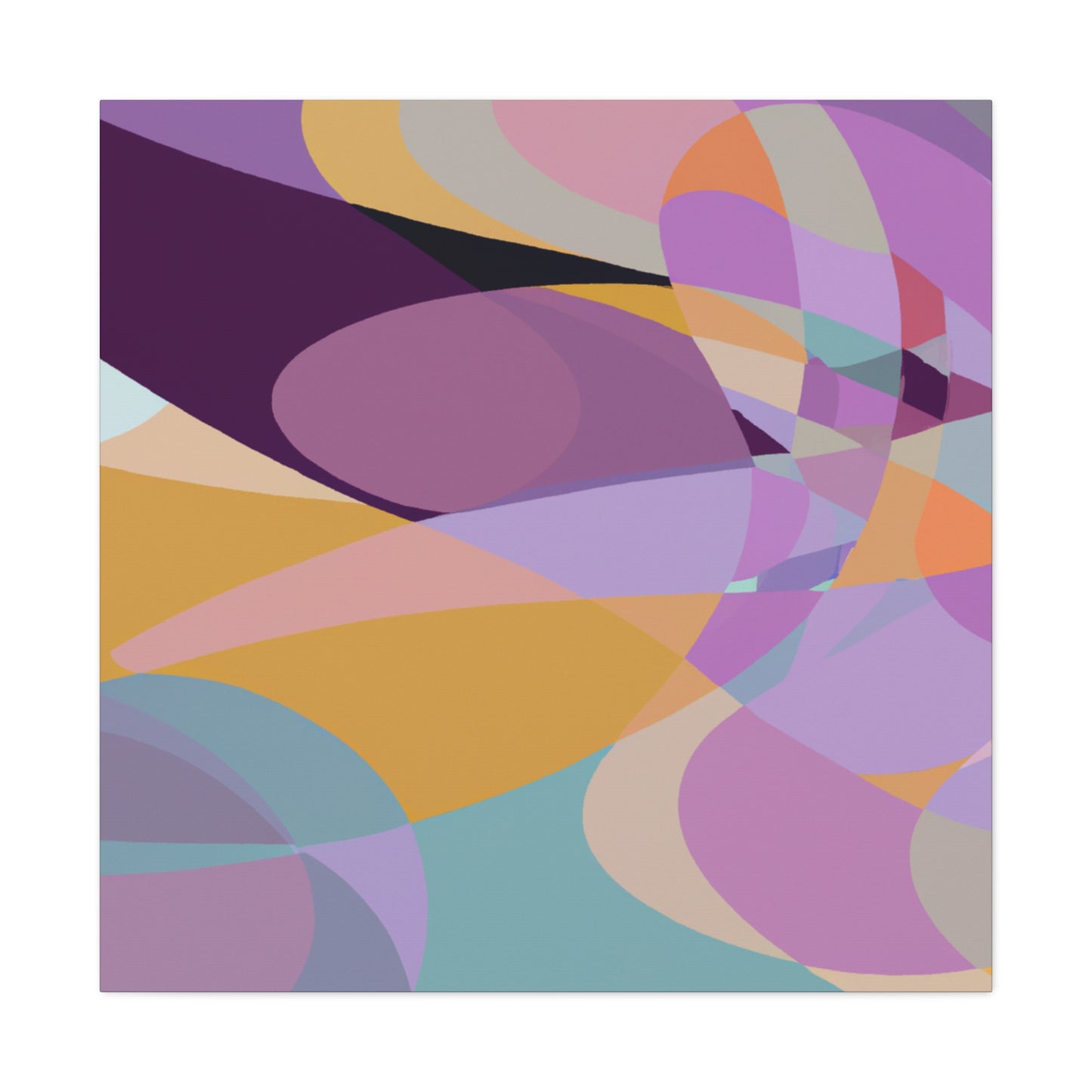 Rainbow Mist - Abstract - Canvas