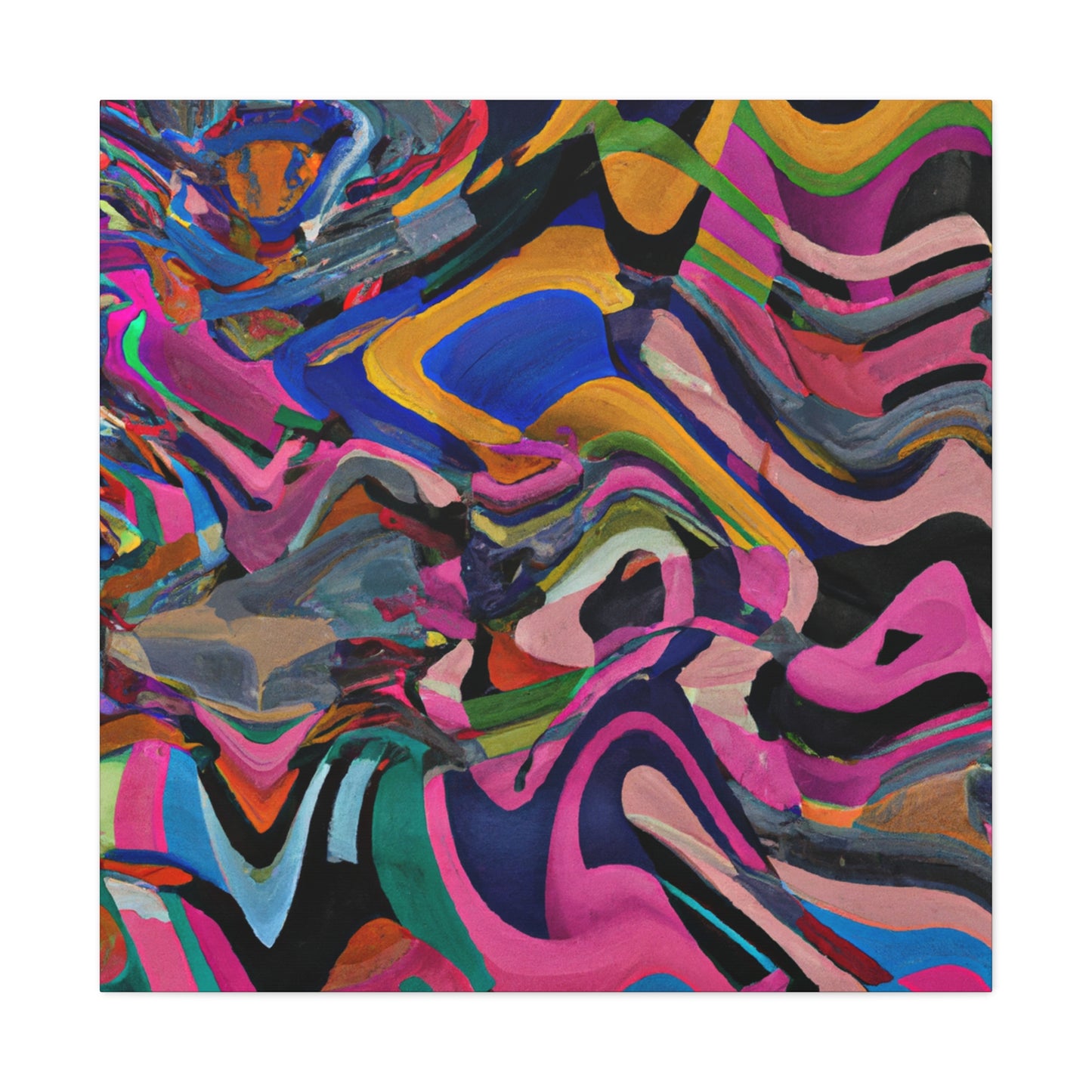 Wavecrash - Abstract - Canvas