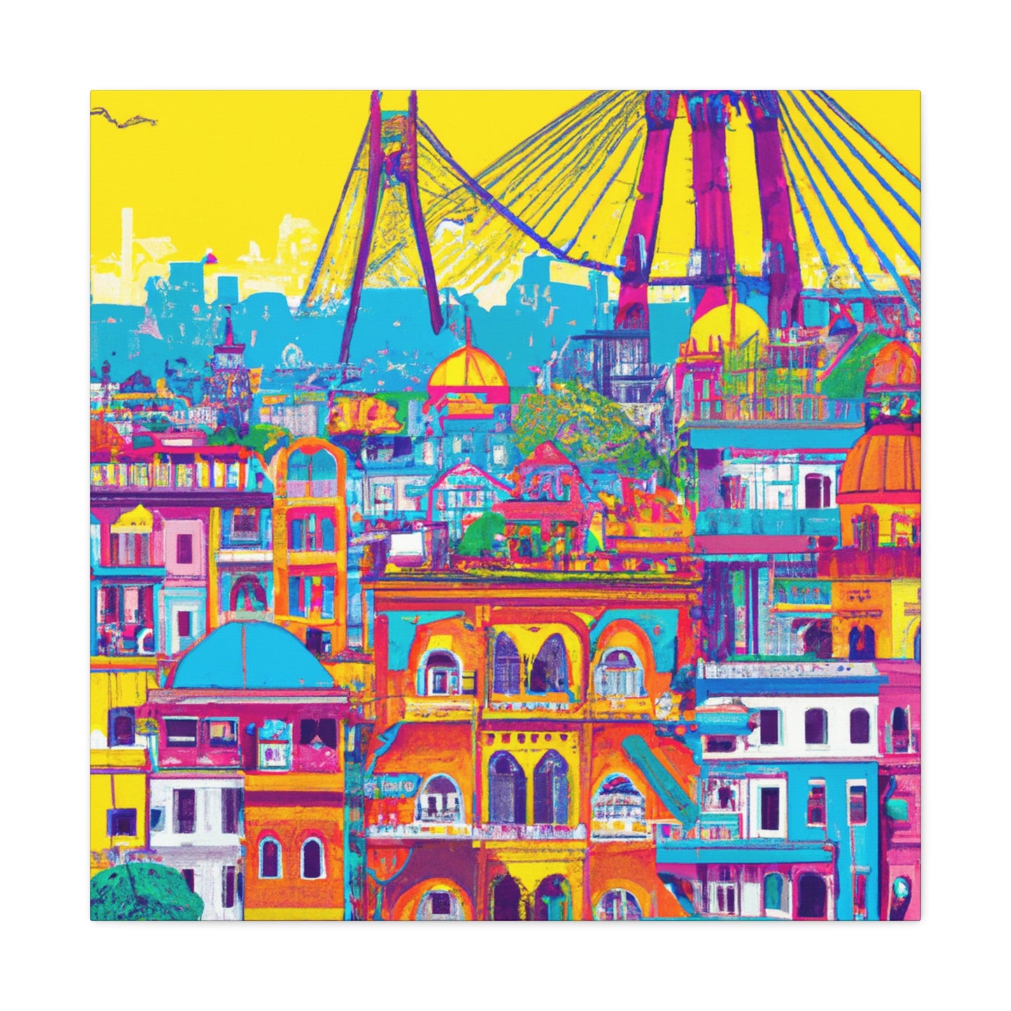 Varanasi - Destination India - Canvas