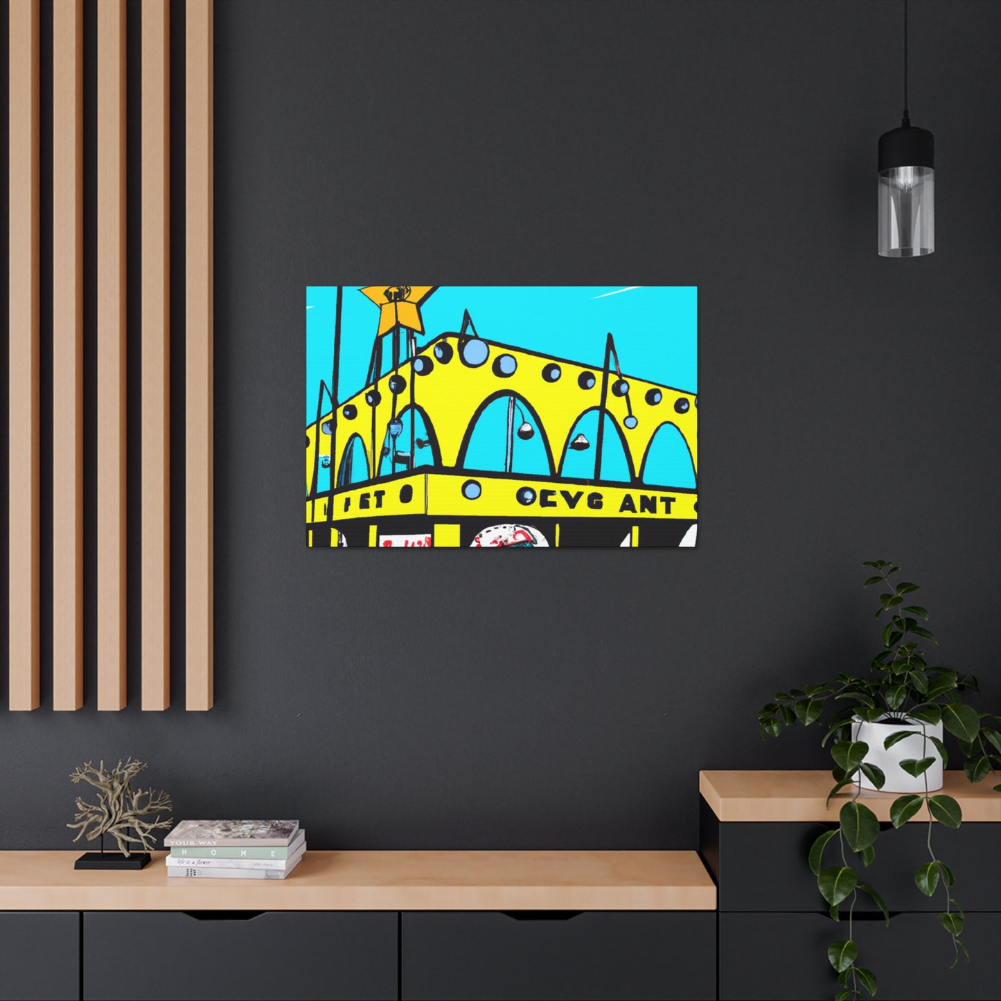 Sock-Hop-A-Round. - Pop Art Canvas
