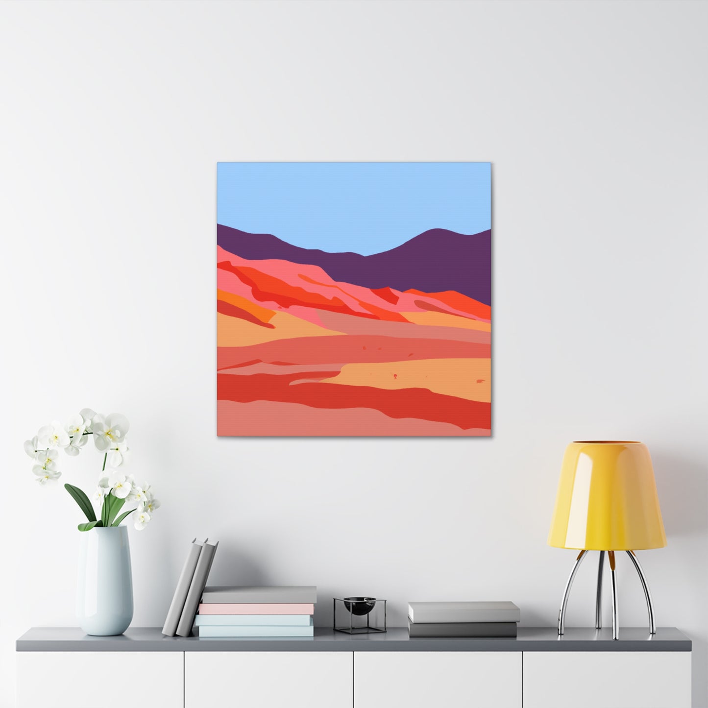 Dusty Plume Landscape - Canvas