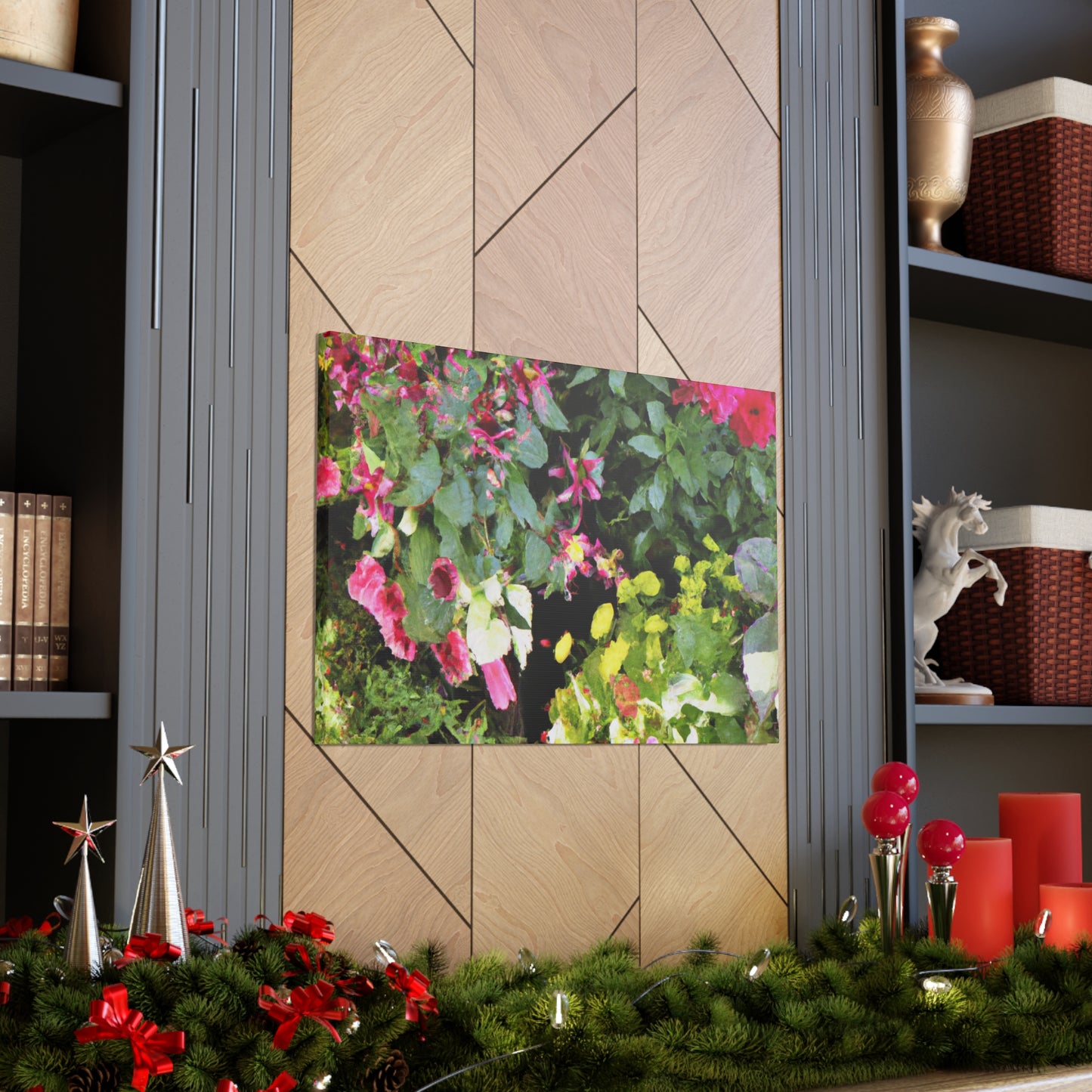 "Blooming Bounty." - Floral Canvas