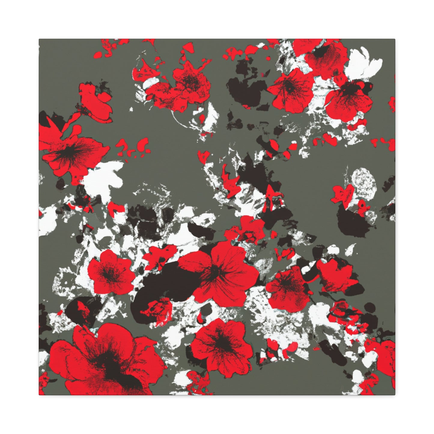 Passionfruit - Floral - Canvas