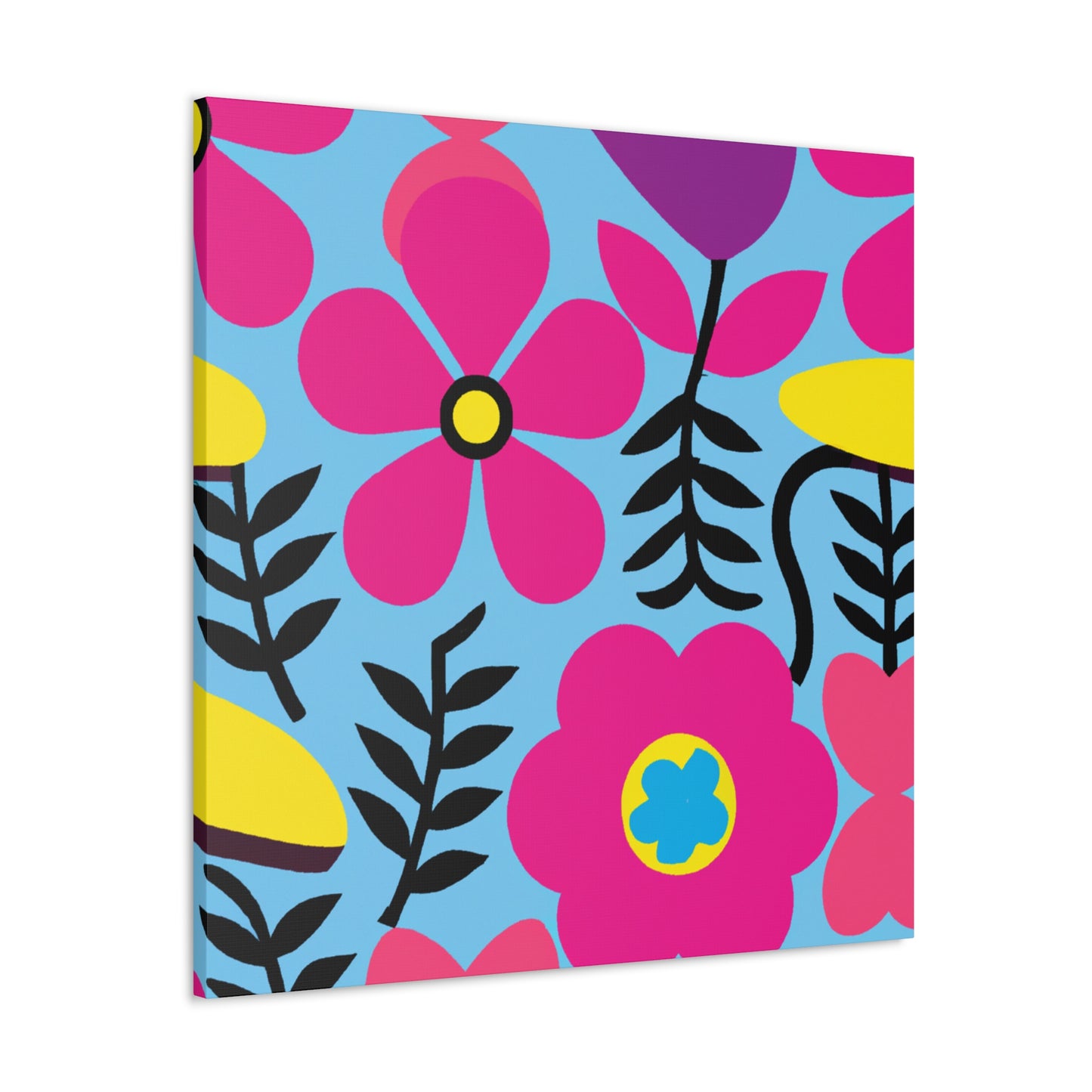 Blissful Burst - Floral - Canvas