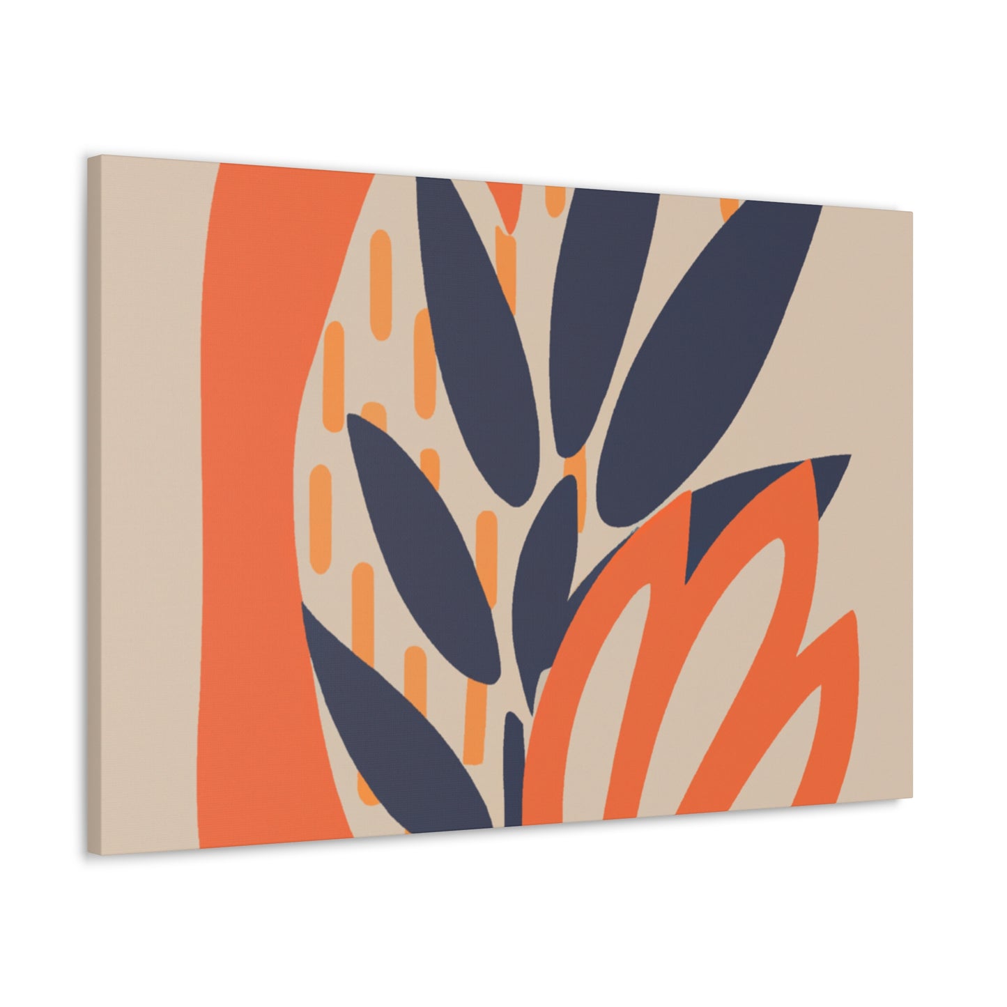 Blooming - Midcentury Floral Canvas