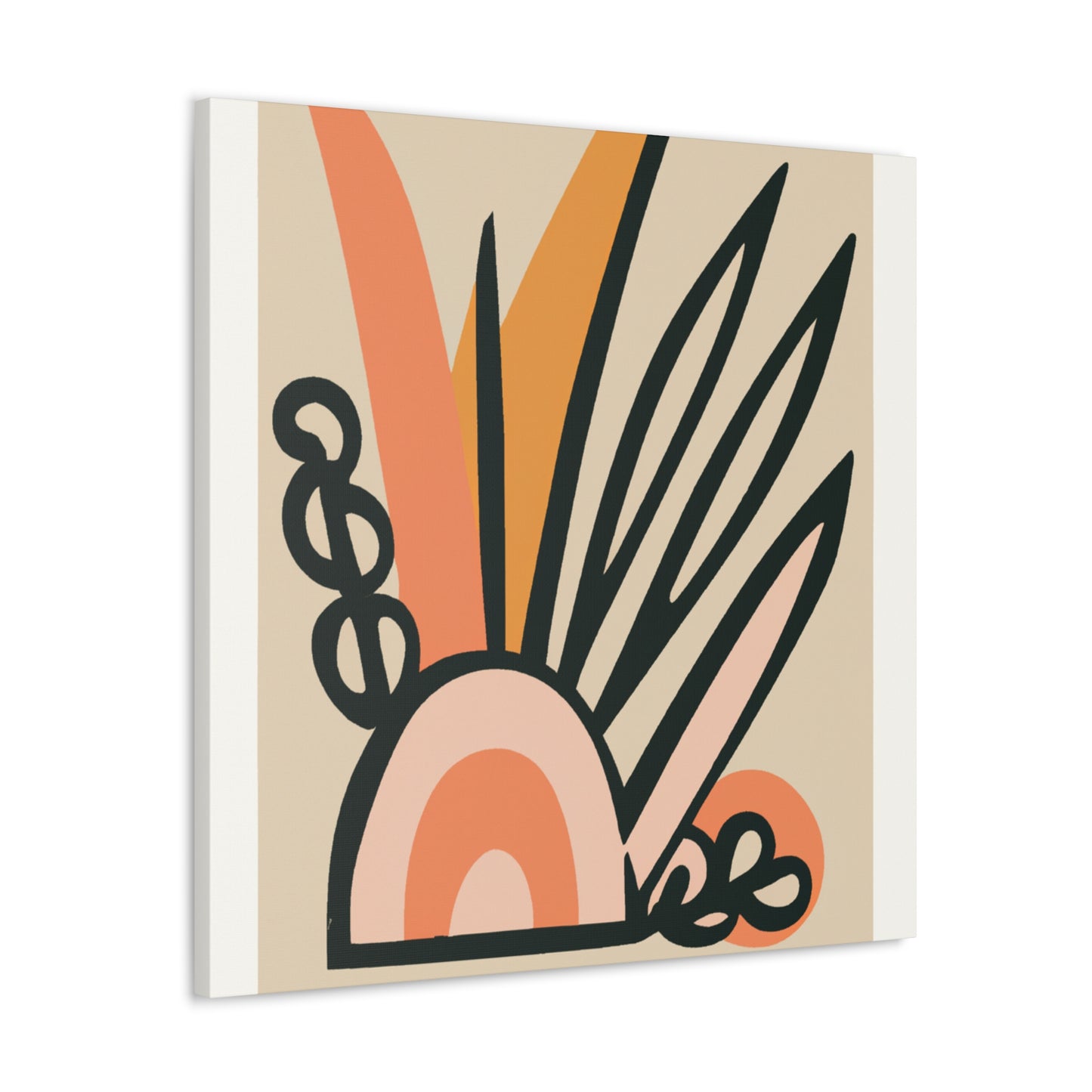 Peregrine Duckling. - Midcentury Canvas