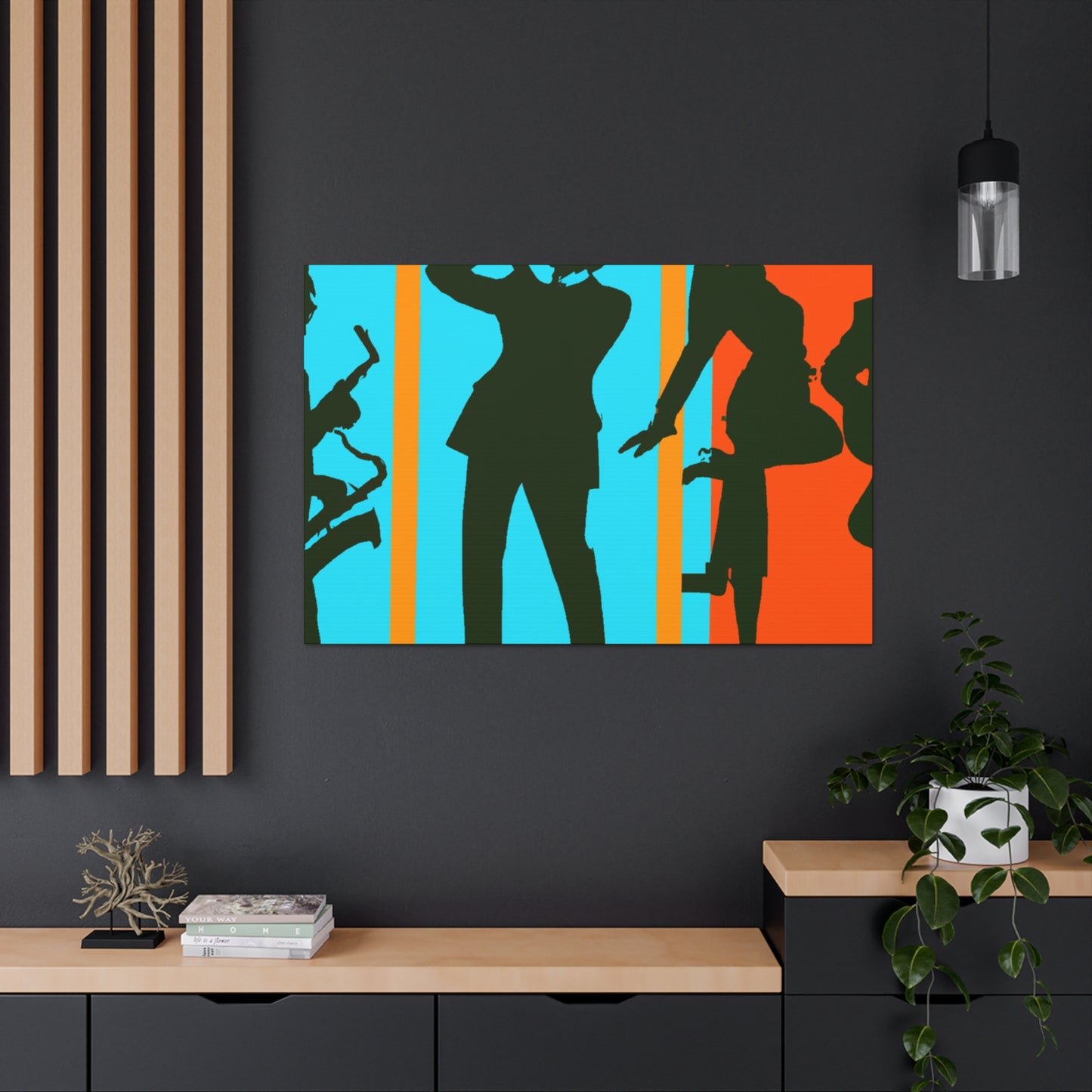 Swing Palace. - Retro Music and Film Canvas