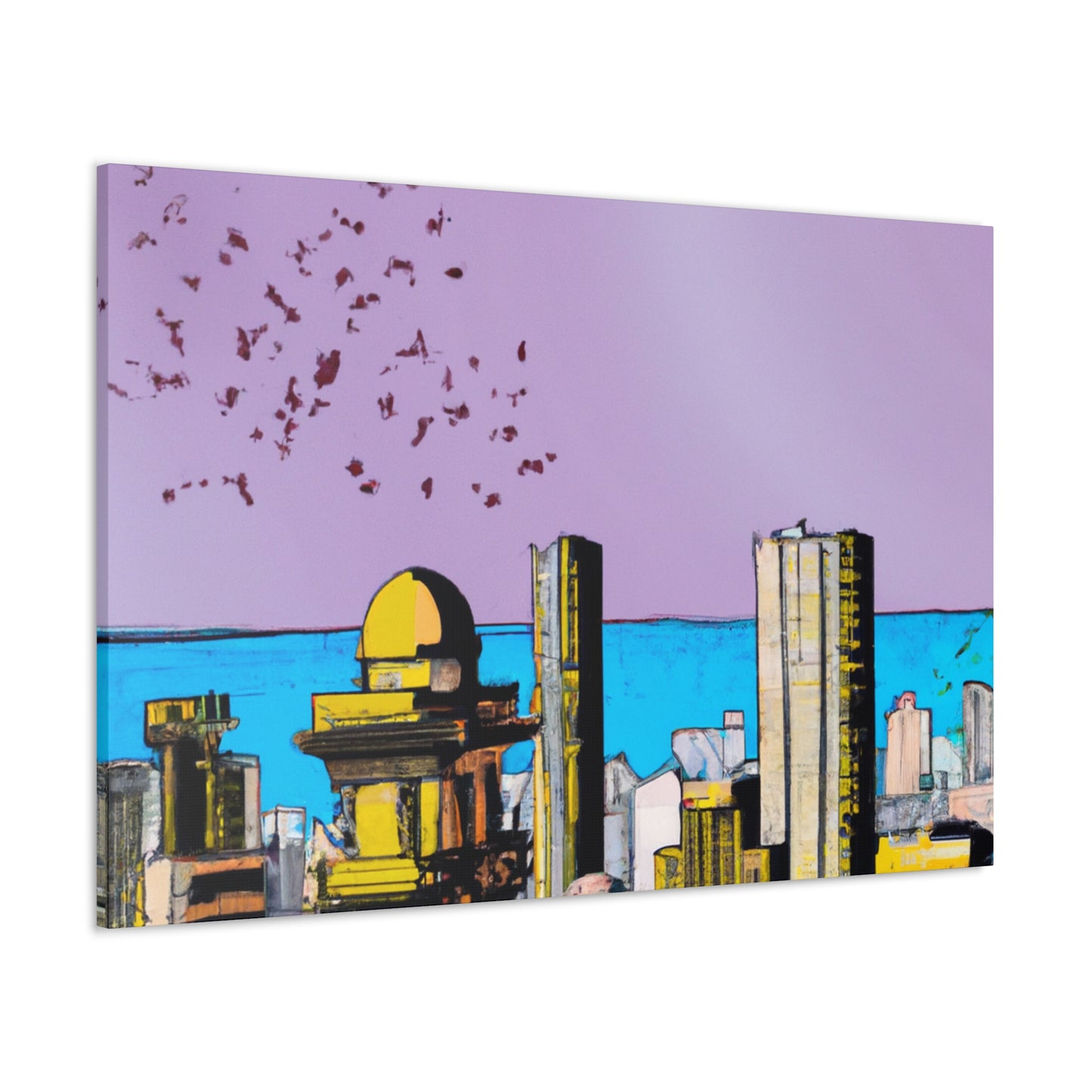 Kathmandu Peak - Destination India - Canvas