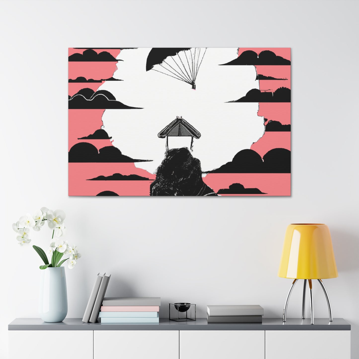 Echoing Silhouette - Minimalism - Canvas