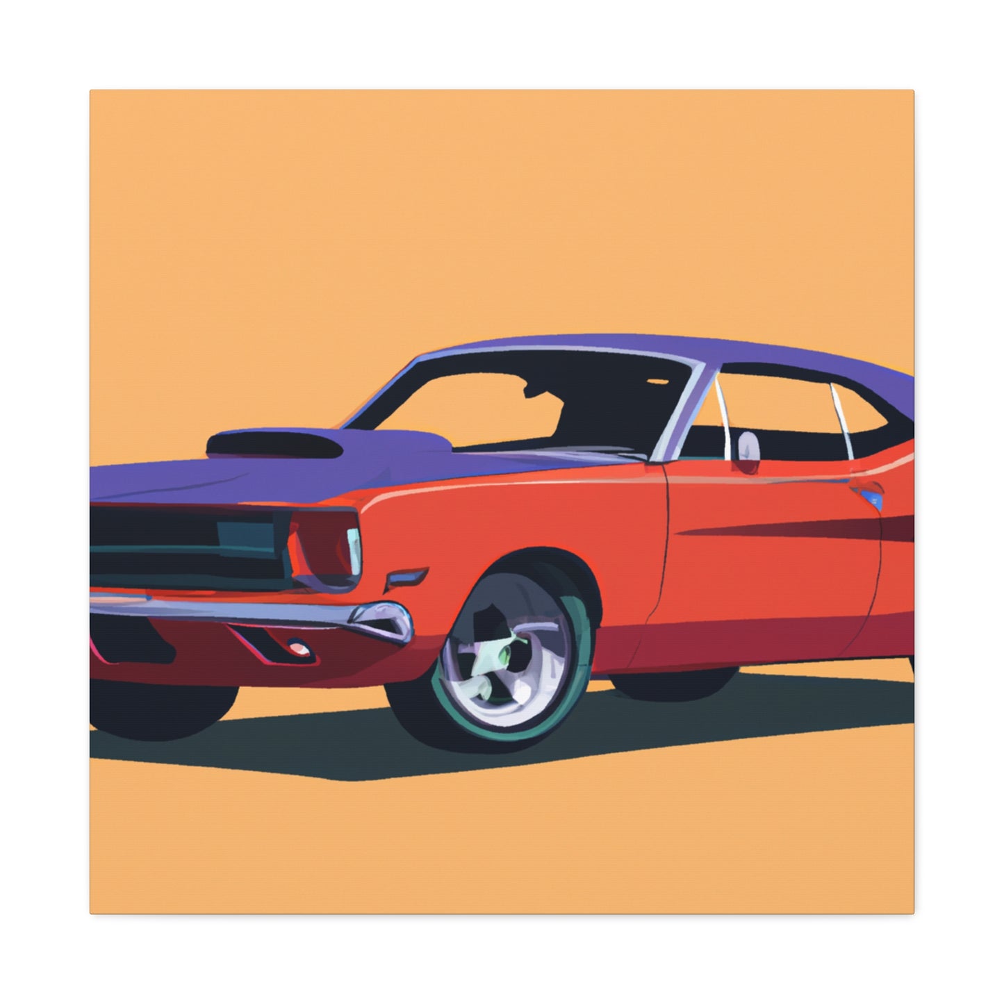Streetsweeper - Automobile - Canvas