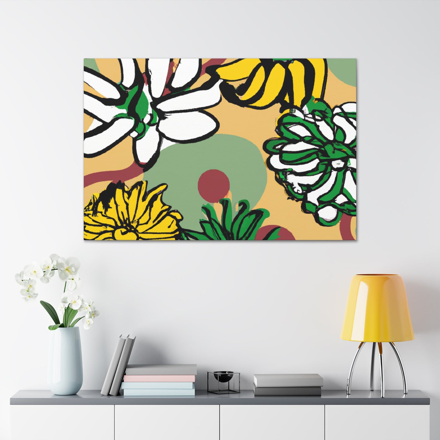 Primrose - Floral - Canvas
