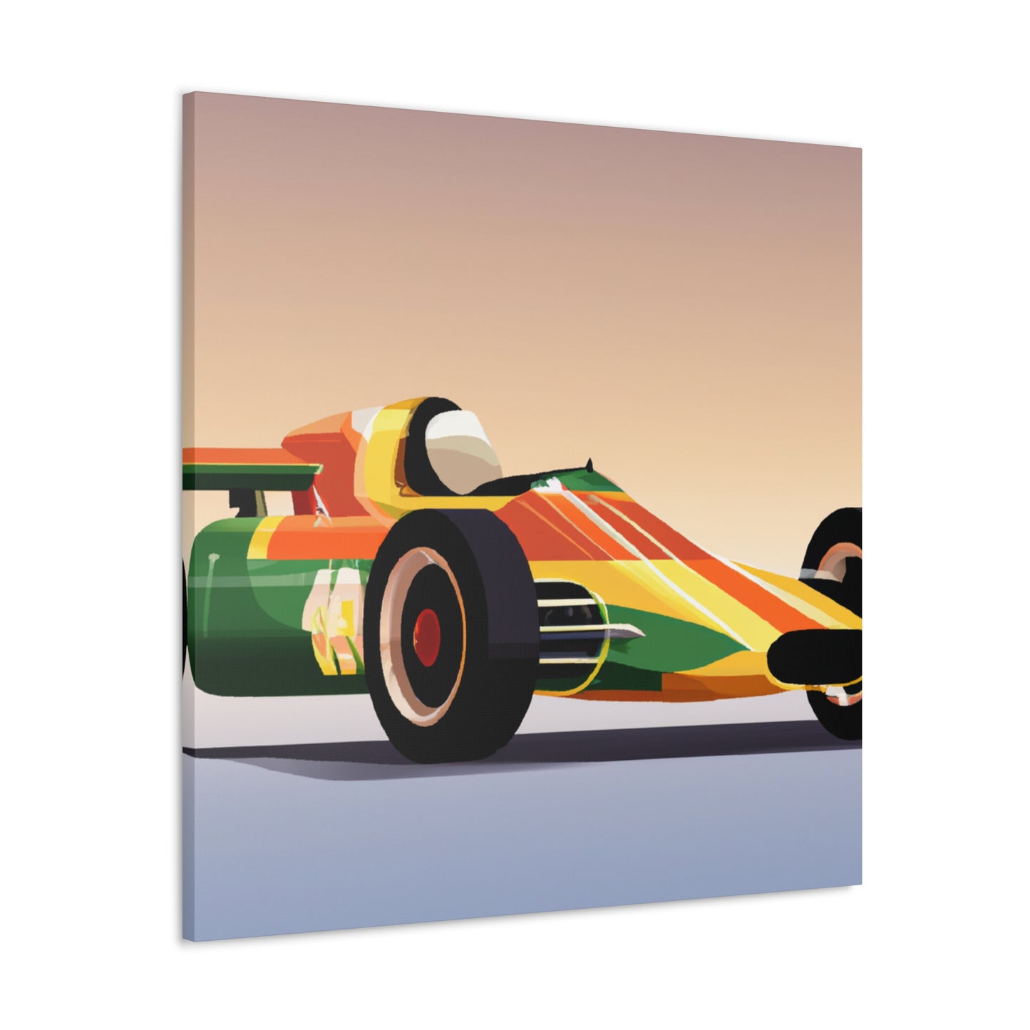 Lightning Flash - Automobile - Canvas